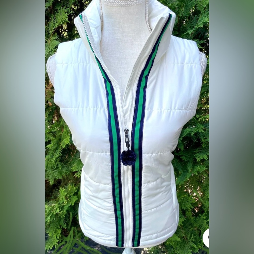 Pearly vine – Maggie Maye puffer vest NWT